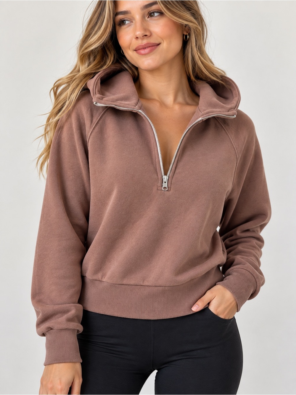 Vuori Restore Half Zip Hoodie
VW288 Clove Women's Size S
